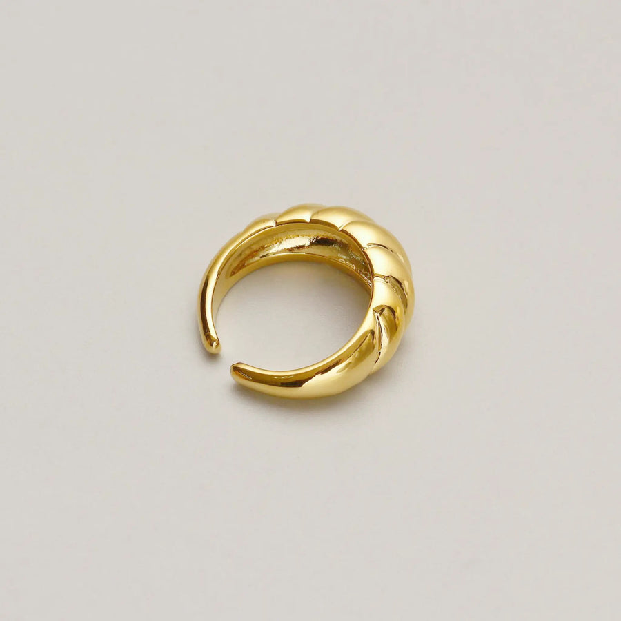 Curved Twill Twist Ring