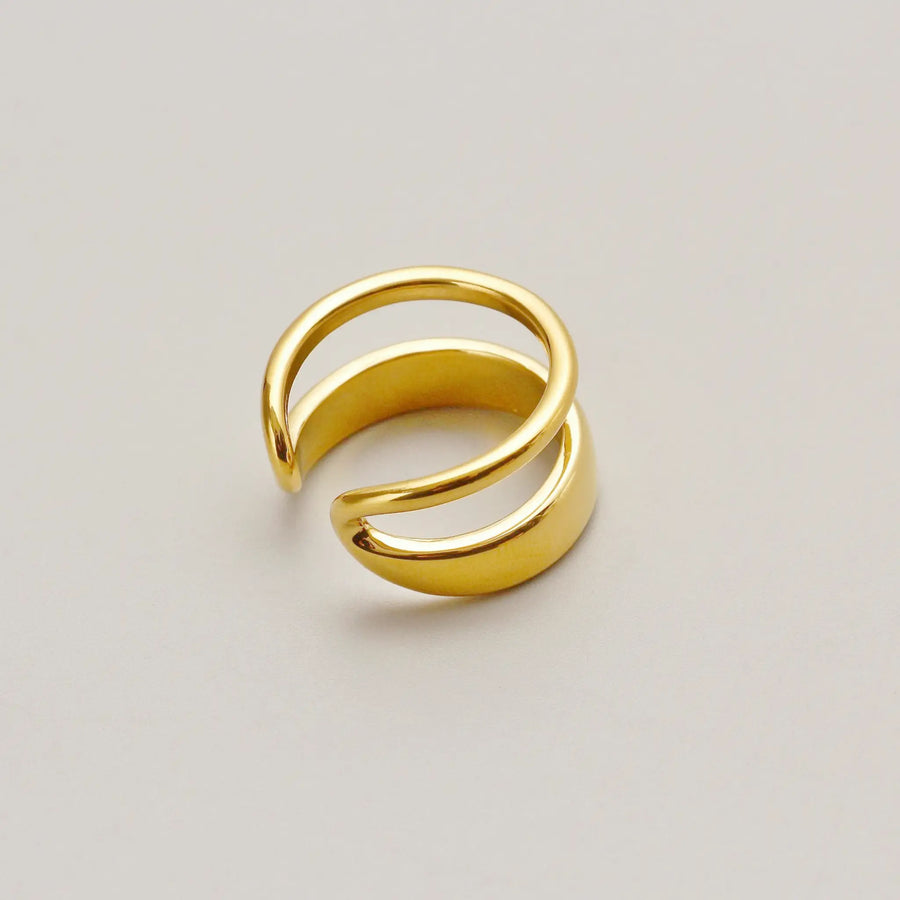 Cutout Double C Ring