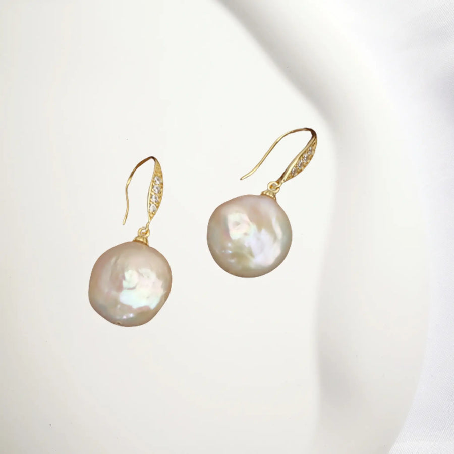 Baroque Pearl Drop Earrings