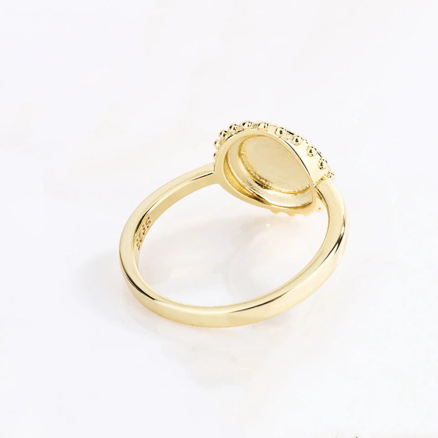 Gold Silver Sunray Ring