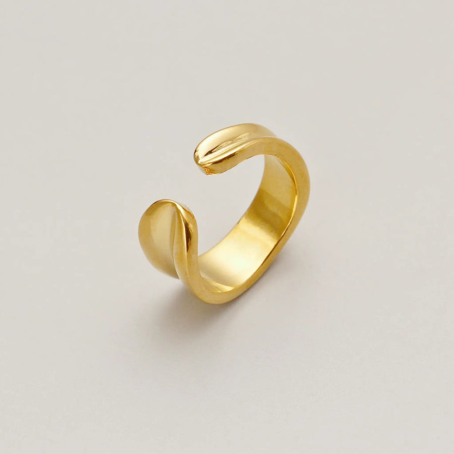 Irregular Concave Ring