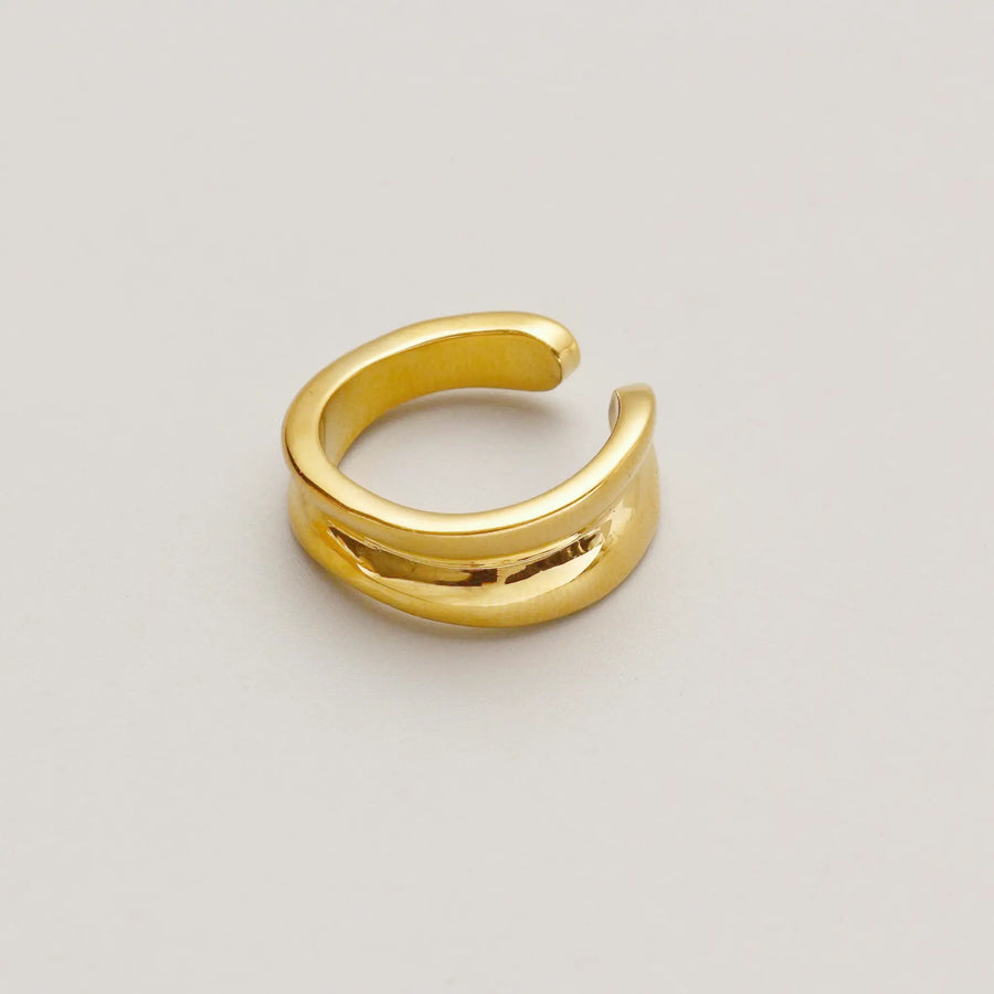 Irregular Concave Ring