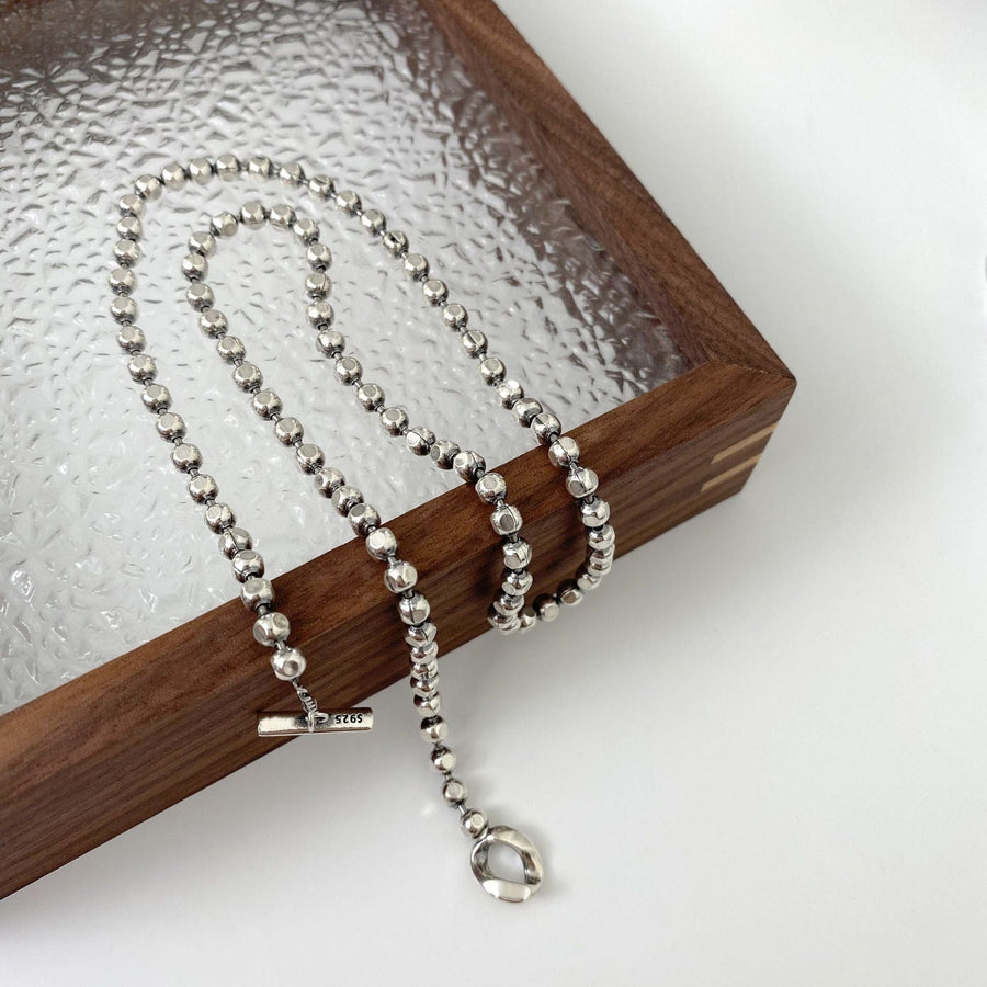 S925 Sterling Silver OT Necklace 