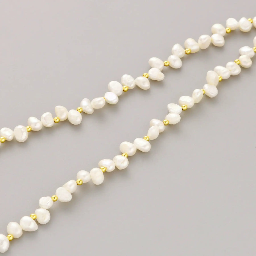 Ocean Green Pearl Necklace - MAILAMGEM