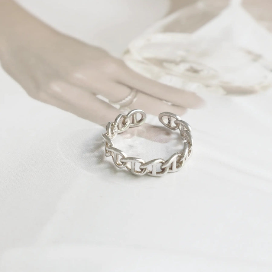 S925 Silver Lock Ring