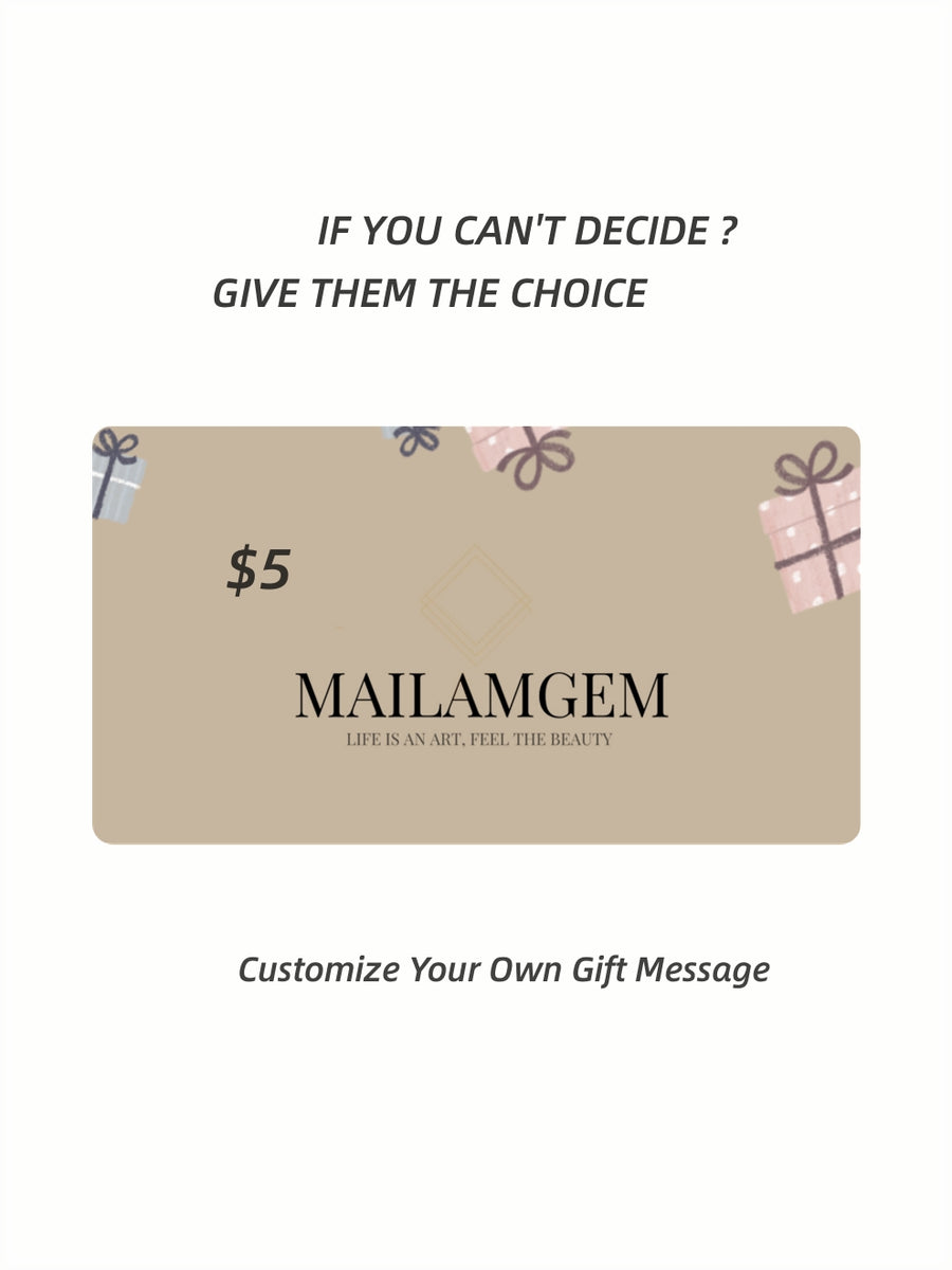 MAILAMGEM $5 E-GIFT CARD