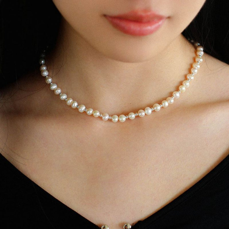 Natural Pearl Necklace - MAILAMGEM